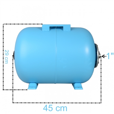 Zbiornik hydroforowy przeponowy COVERA poziomy 24L